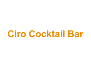Ciro Cocktail Bar Logo