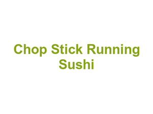 Chop Stick Running Sushi Logo