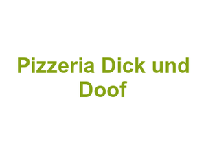 Pizzeria Dick und Doof Logo