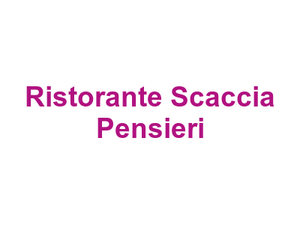 Ristorante Scaccia Pensieri Logo