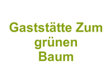Gaststätte Zum grünen Baum Logo