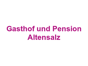 Gasthof und Pension Altensalz Logo