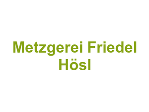 Metzgerei Friedel Hösl Logo