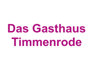Das Gasthaus Timmenrode Logo