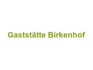 Gaststätte Birkenhof Logo