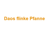 Dao's flinke Pfanne Logo