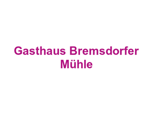 Gasthaus Bremsdorfer Mühle Logo