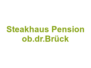 Steakhaus Pension ob.dr.Brück Logo