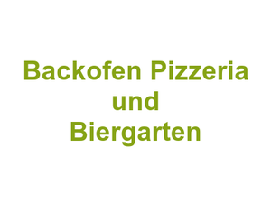 Backofen Pizzeria und Biergarten Logo