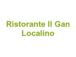 Ristorante Il Gan Localino Logo