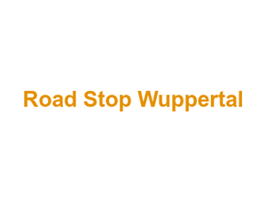 Road Stop Wuppertal Logo