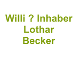 Metzgerei Der Fritten Willi – Inhaber Lothar Becker Logo