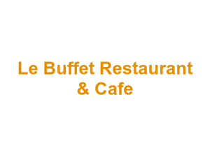 Le Buffet Restaurant & Cafe Logo