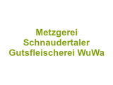 Metzgerei Schnaudertaler Gutsfleischerei WuWa Logo