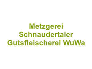 Metzgerei Schnaudertaler Gutsfleischerei WuWa Logo