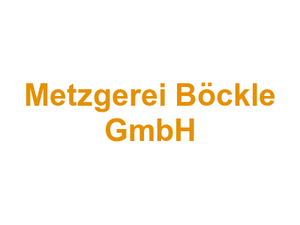 Metzgerei Böckle GmbH Logo