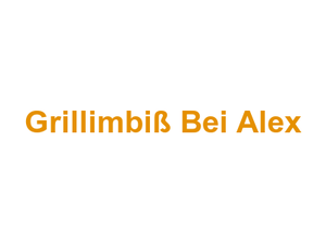 Grillimbiß Bei Alex Logo
