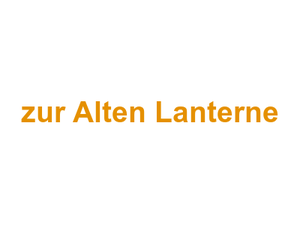 zur Alten Lanterne Logo