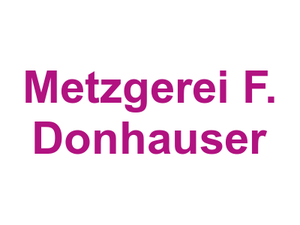 Metzgerei F. Donhauser Logo