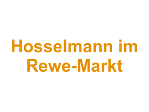 Cafe-Restaurant Hosselmann im Rewe-Markt Logo