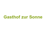 Gasthof zur Sonne Logo