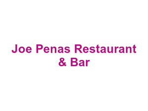 Joe Penas Restaurant & Bar Logo