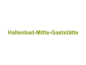 Hallenbad-Mitte-Gaststätte Logo
