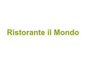 Ristorante il Mondo Logo