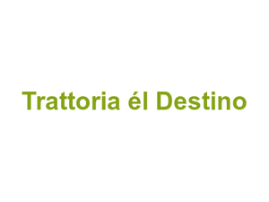 Trattoria él Destino Logo