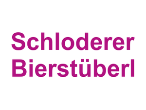 Schloderer Bierstüberl Logo