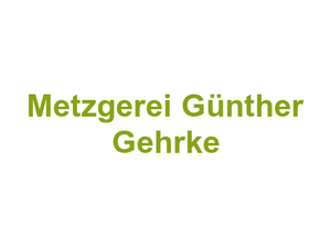 Metzgerei Günther Gehrke Logo