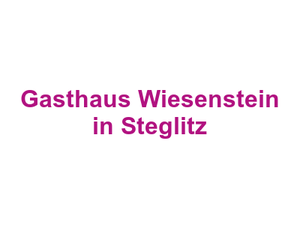 Gasthaus Wiesenstein in Steglitz Logo