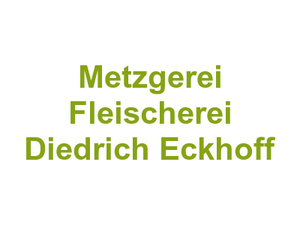 Metzgerei Fleischerei Diedrich Eckhoff Logo