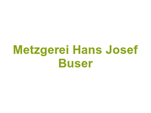 Metzgerei Hans Josef Buser Logo
