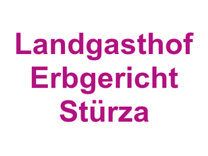 Landgasthof "Erbgericht Stürza" Logo