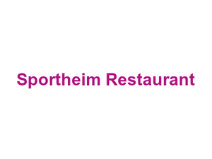Sportheim Restaurant Logo