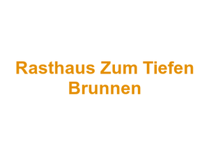 Rasthaus Zum Tiefen Brunnen Logo