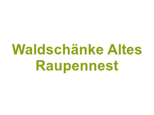 Waldschänke Altes Raupennest Logo