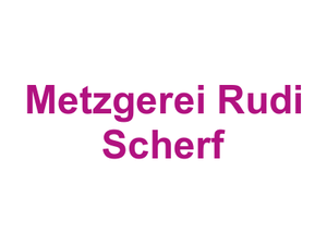 Metzgerei Rudi Scherf Logo