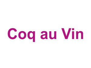 Coq au Vin Logo