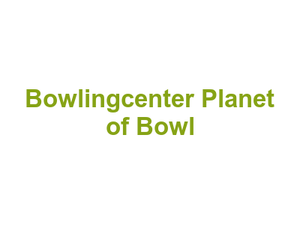 Bowlingcenter Planet of Bowl Logo