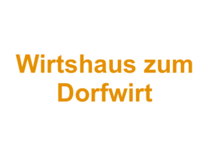 Wirtshaus zum Dorfwirt Logo