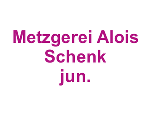 Metzgerei Alois Schenk jun. Logo
