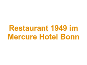 Restaurant 1949 im Mercure Hotel Bonn Logo