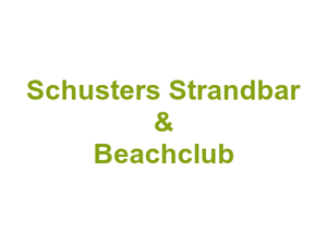 Schusters Strandbar & Beachclub Logo
