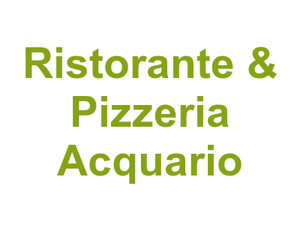 Ristorante & Pizzeria Acquario Logo