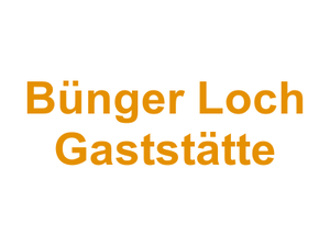 Bünger Loch Gaststätte Logo