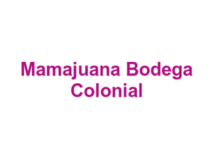 Mamajuana Bodega Colonial Logo