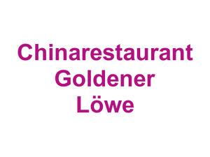 Chinarestaurant Goldener Löwe Logo