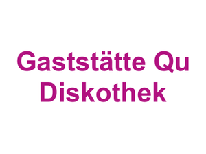 Gaststätte Qu Diskothek Logo